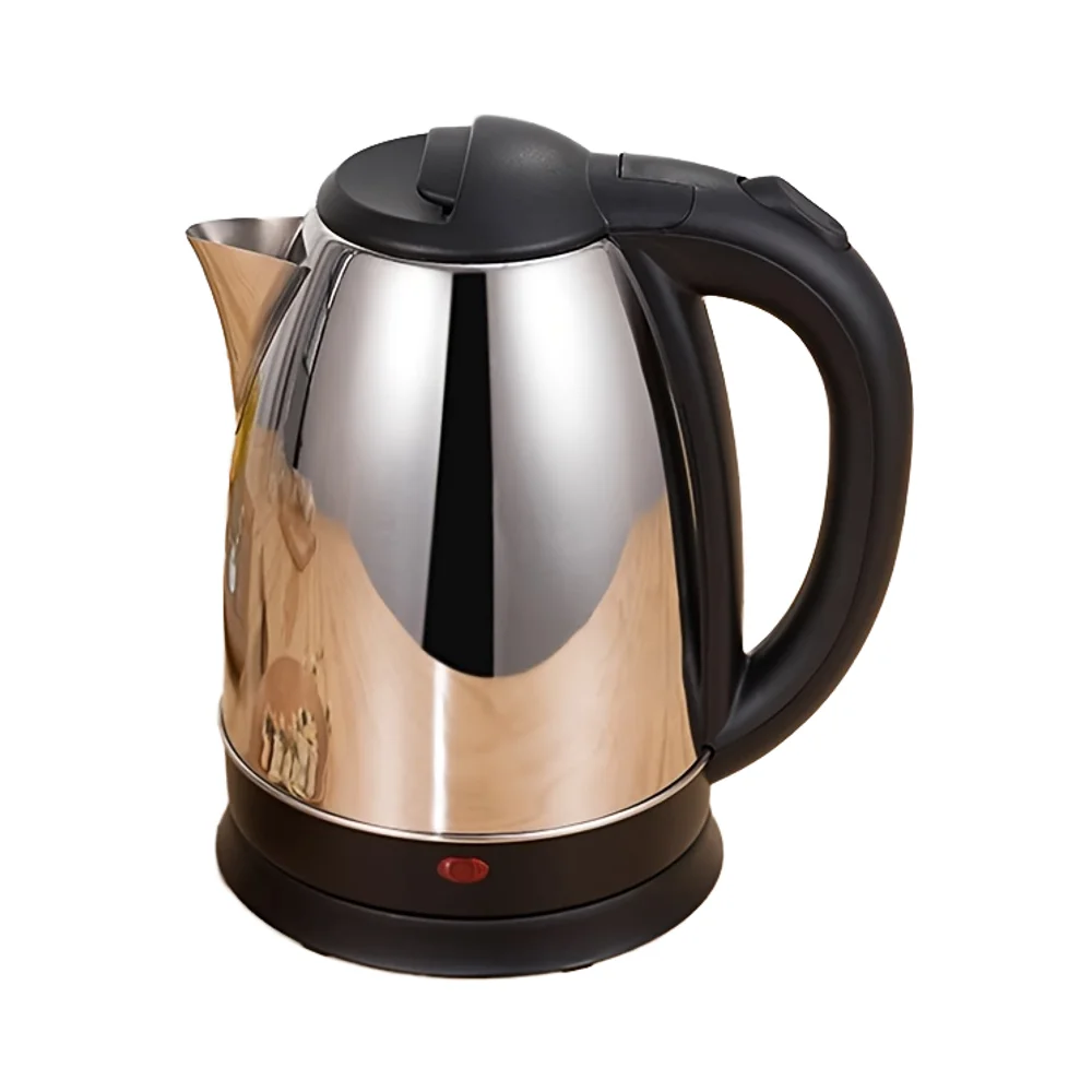 Hdb5db58e7a3f4f4598e0b5108433b09fJ.webp 1.8L Modern Stainless Steel Whistling Electric Kettle Pot Cover LED Indicator 1000W High-Power US Plug -110-130V Automatic - Image 1